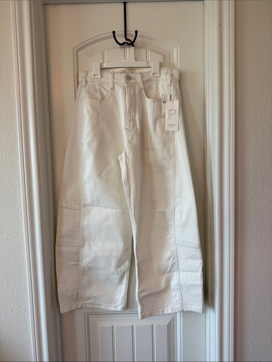 Pilcro Denim - Pilcro Wide Leg Flare Jeans in White